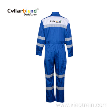 Anti Static Blue Mechanic Overall Cargo Pants